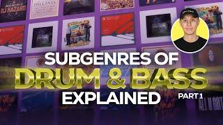 Top Subgenres of DNB Explained (w/ examples)