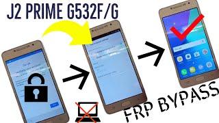 Samsung G532F FRP Bypass Without PC 2022