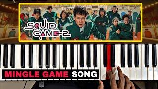 Mingle Game Song | SQUID GAME Season 2 - EASY Piano Tutorial