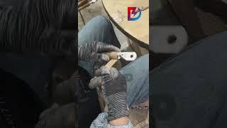 Making copper nose of transformer high voltage lead