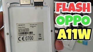 TUTORIAL CARA FLASH FULL FIRMWARE OPPO A11W JOY 3 TESTED MATOT VIBRATE ONLY LOCK SCREEN BOOTLOOP