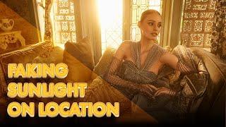 Faking Sunset Ambience on Location | Fashion Shoot ️