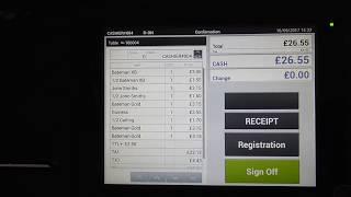 Casio VR200 - How to put a premium on a bill amount e.g. surcharge or service
