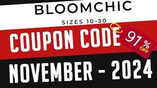 Bloomchic Coupon Code 2024  2024  Updated Today  Bloomchic Promo Code 2024