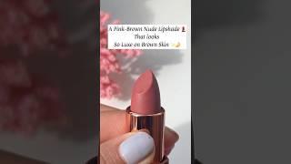 Most beautiful Nude lipshade #lipstickswatch #pinklipstick #ashortaday #explore