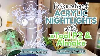 Easy Make-and-Sell Craft: Personalized Laser Cut Nightlights with xTool P2 & AImake