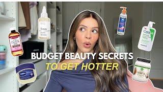 Free & affordable beauty secrets to glow up + get hotter | skin, beauty + hygiene tips that WORK