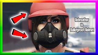 GTA | How To Add Rebreather to 𝗔𝗡𝗬 Bulletproof Helmet!