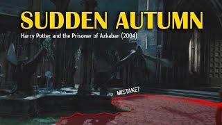 [Movie Mistake] Sudden Autumn in Harry Potter and the Prisoner of Azkaban (2004)