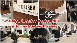 Luxury  Salon Interior Design | Project Story Ep 36 | Aashiyana Interiors & Architectures