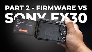 The wait continues for Sony FX30 Shutter Angle... V5 Firmware Update