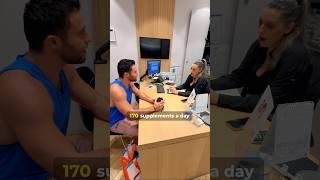 I told my doctor that I take 170 supplements a day…