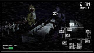 FNAF 1 in REAL TIME Shadow Freddy vs Chica & others SFM Animation (fanmade)