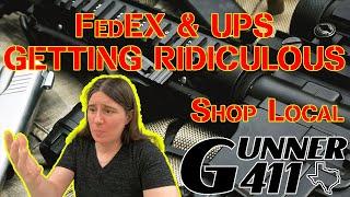 FedEx & UPS Make Gun Dealer AND Customer Lives Harder