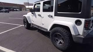 Can 33 inch tires fit on stock Jeep Wrangler?