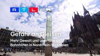 Gefahr am Bahnhof: Überfälle und Gewalt nehmen in NRW zu | RTL WEST, 14.08.2023