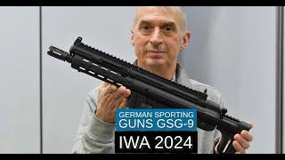 IWA 2024: German Sport Guns (GSG) with a PCC – GSG-9 pistol carbine in 9mm Luger