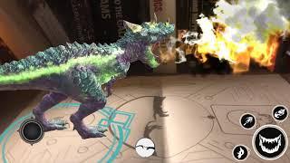 Fire-Breathing Dinosaurs in Augmented Reality | Genesis Augmented Reality