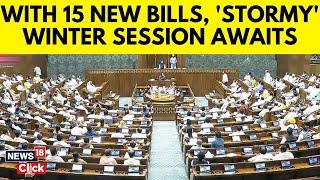 Parliament Latest  | Parliament Winter Session Look Ahead, 15 Bills To Be Introduced | N18V