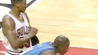 Scottie Pippen Defense on Glen Rice - 1998 ECSF Game 1