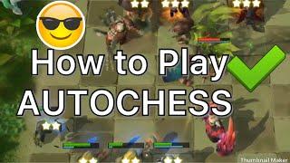 ⭐ How to Play AUTO CHESS MOBILE GUIDE Beginner Tutorial Units, Gold, Positioning, Win Android iOS