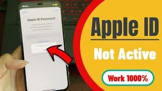 #AppleIDNotActive How  to Unlock Apple ID Account Not Active on iPhone | Reactivate Apple ID