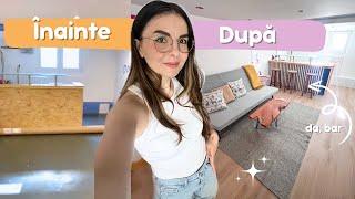 Am renovat subsolul  Dormitor cu bar  VLOG Bianca Jessica