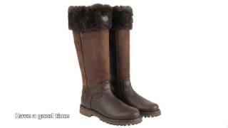 ladies boots leather