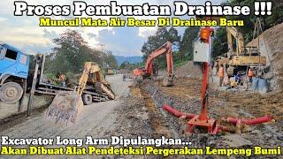 Proses Pembuatan Drainase || Akan Dibuat Alat Pendeteksi Pergerakan Lempeng Bumi Di Batu Jomba