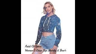 FIELD OF STARS WOMEN'S CROP HOODIE & BOOTS