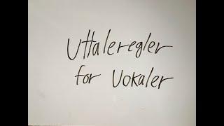  Russisk for nybegynnere - Урок 2: Uttaleregler for vokaler