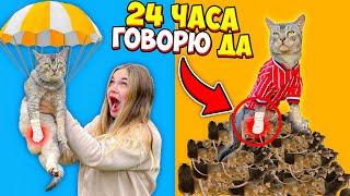 24 ЧАСА ГОВОРЮ ДА КОТУ БЕЗ ЛАПЫ | СКУПИЛИ ВСЕХ МЫШЕК