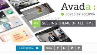 Avada Theme Wordpress review download template