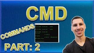 CMD commands Part 2 - MOVING THROUGH CMD, PATH