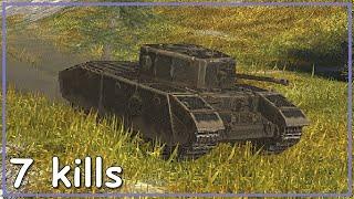 #WoTBlitz / Excelsior / 7 frags / 3k dmg