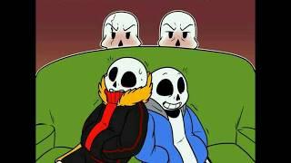 Comic Dub Undertale / Underfell / Underswap [FR] : Sans et Red font "Mwehehe"?