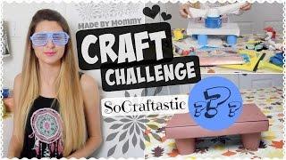 MadeByMommy // Mini Sock Cake! #MBMCraftChallenge | SoCraftastic