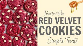 How to make Red Velvet Cookies! Recipe #Shorts