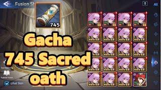 Gacha mla 745 sacred oath berburu akashic sampai puas - Mobile legends adventure