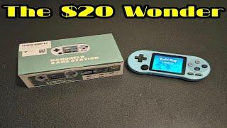 This $20 Handheld is Surprising  Data Frog SF2000 - RetroGamer Reviews