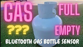 Check Your Caravans Gas Bottles With a Bluetooth Gas Bottle Level Sensor