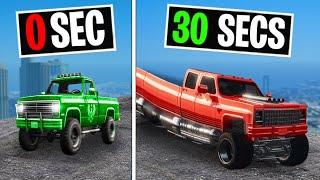 every 30 seconds my TRUCK gets LONGER (GTA 5 RP)