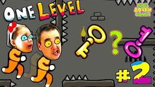 КАК СБЕЖАТЬ ИЗ ТЮРЬМЫ СТИКМЭНУ в игре One LEVEL 2 серия! ОТСЮДА НЕТ ВЫХОДА! Стикмен ПОТЕРЯЛСЯ