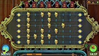 Skull Puzzle Variation #3 - Tricky Doors Level 13 Vampire's Castle [Halloween] (FIVE-BN GAMES)