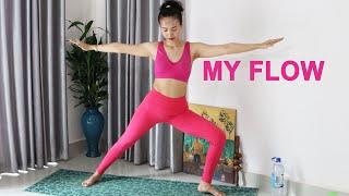 Woman's Yoga Flow Routine | Gymnastics Full Body Stretch Flexibility, EP63