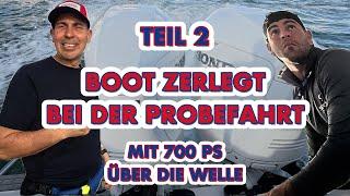 BOOT ZERLEGT BEI DER PROBEFAHRT - WIR SIND AUF DER MIAMI BOAT SHOW TEIL 2