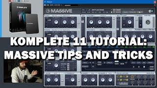 Komplete 11 Tutorial - How to Use Massive: Beginners Tips and Tricks