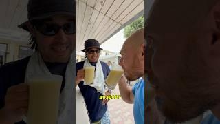 Пью БОЗО в рабочем городке #бишкек #kyrgyzstan #бишкек