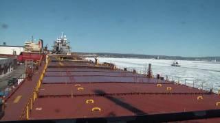Icebreaking in Thunder Bay harbour
