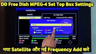 dd free dish satellite setting | mpeg4 set top box settings | mpeg4 set top box free dish frequency